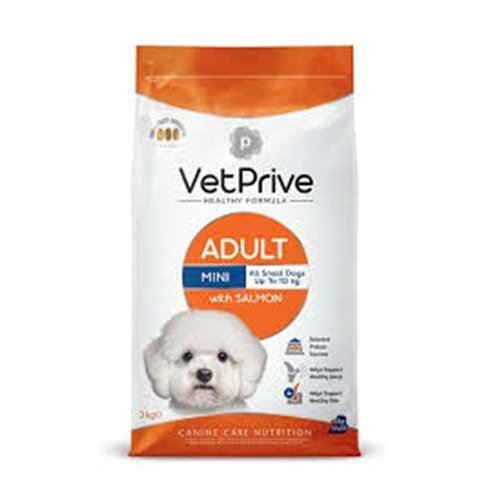 Vet Prıve Dog Adult Mını Wıth Salmon 3kg