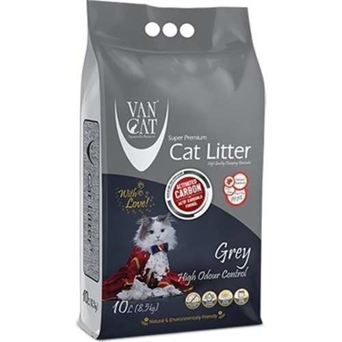 Vancat Aktif Karbon Kedi Kumu 10lt