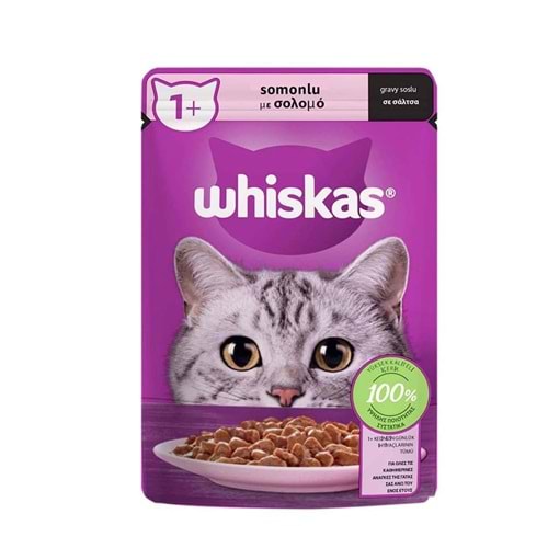 Whiskas Somonlu Havuçlu 85gr Puch
