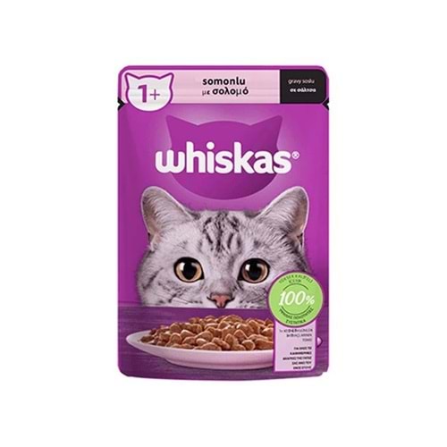 Whiskas Somonlu 85gr Puch
