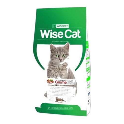 Wisecat Gurme Kedi Mama 15KG