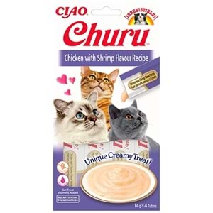 CIAO Tavuklu ve Karidesli Kedi Ödül Kreması