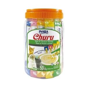 CIAO Tuna ve Tavuklu Kedi Ödül Kreması 14gr