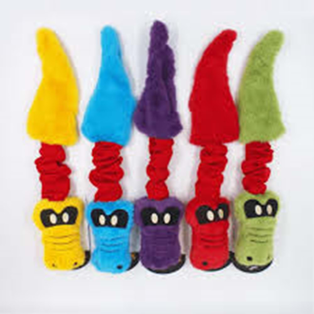 LEPUS Timsah Vigvigli Hışırtılı Kedi Köpek Oyuncak