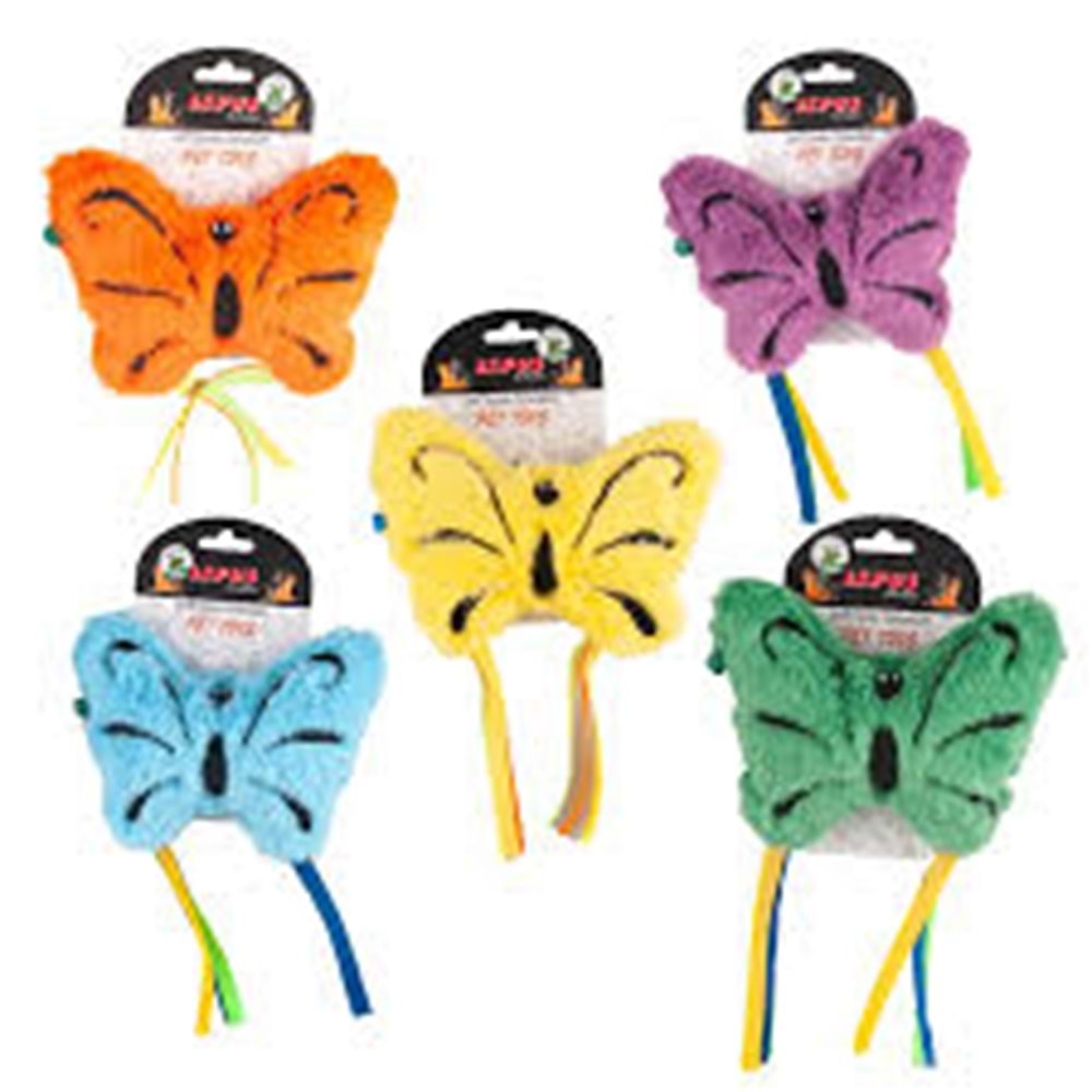 LEPUS İpli Kelebek Catnıplı Kedi Oyuncak