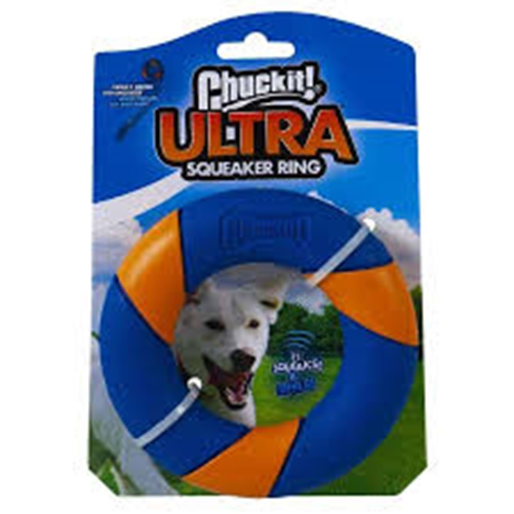 ULTRA SQUEAKER SESLİ Köpek Oyun Halkası