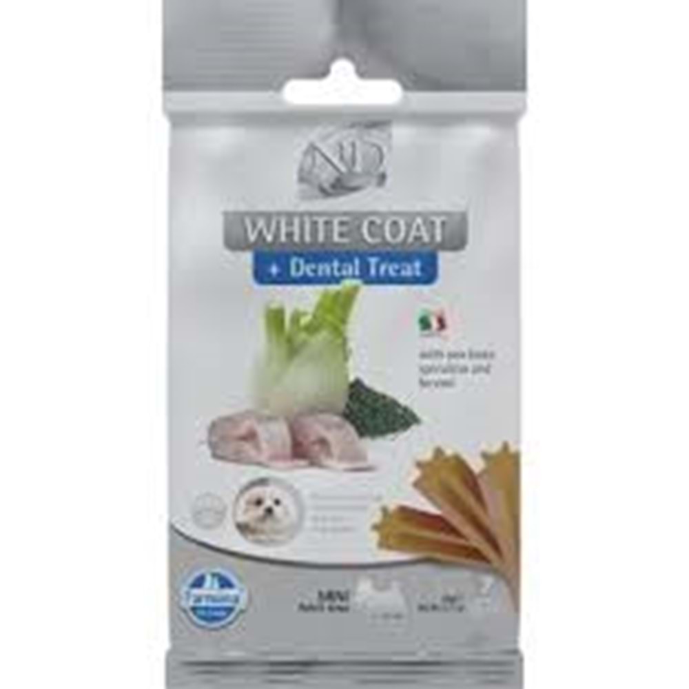 ND TREAT WHITE DOG Sea Bass Fenn Mını 60gr
