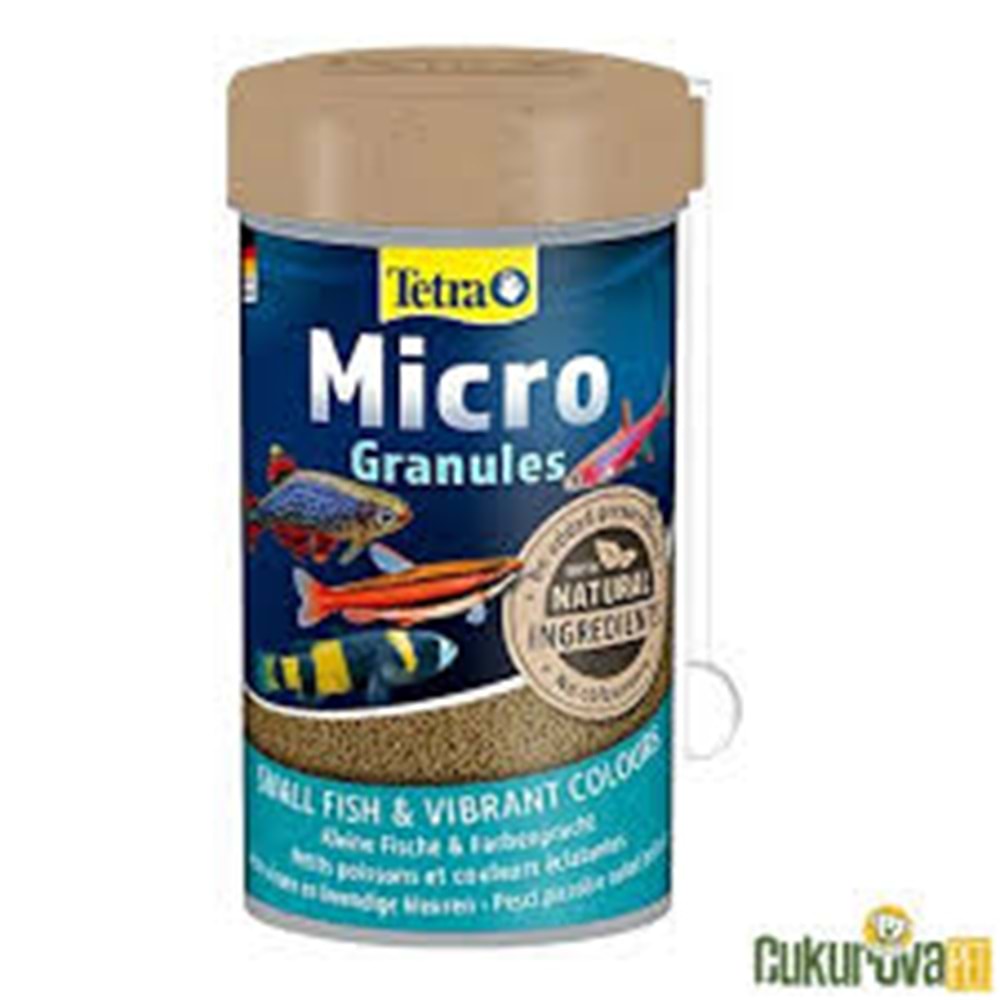 TETRA MİKRO GRANUL TROPİKAL YEM 100ML