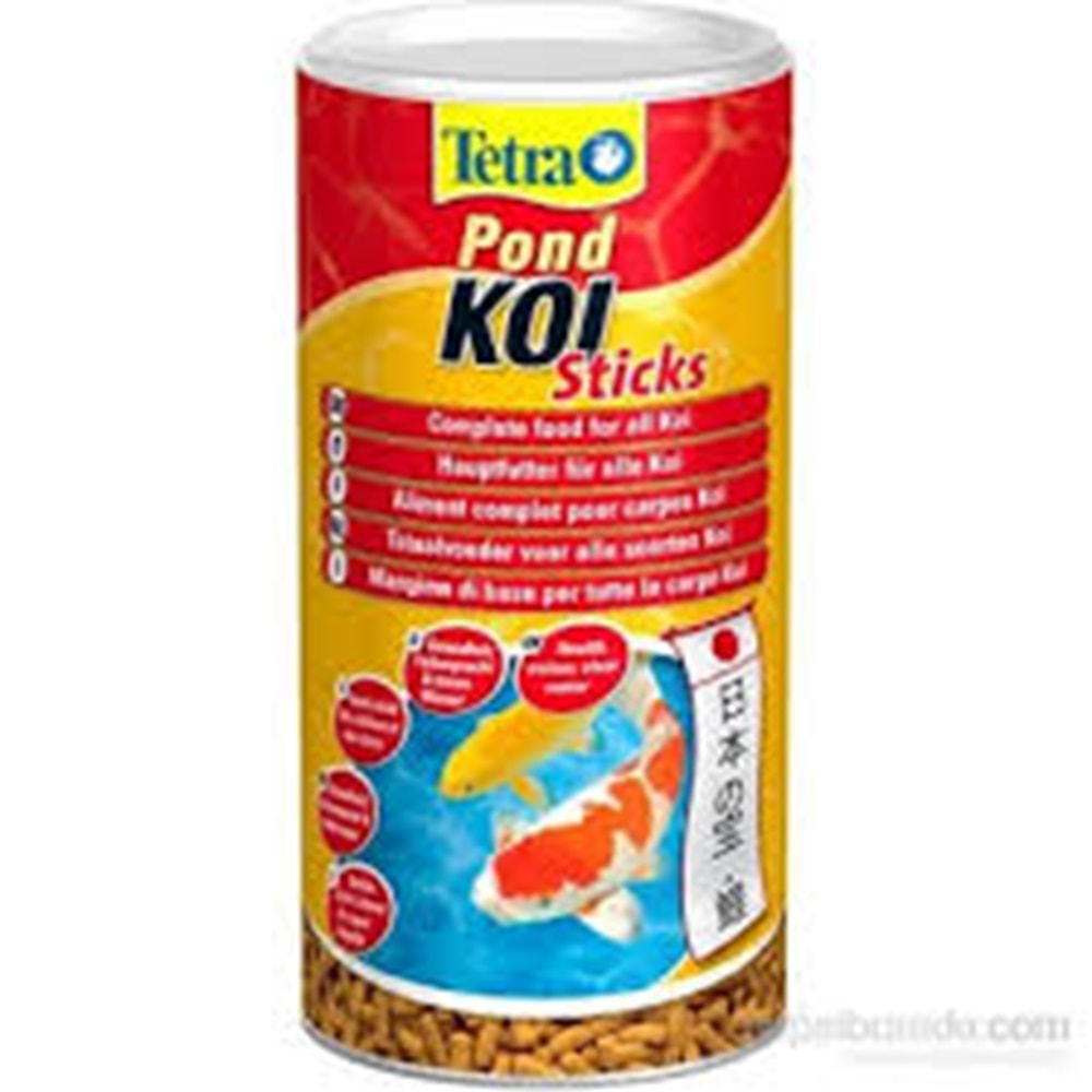TETRA POND KOİ STİCKS KIRMIZI YEM 1LT