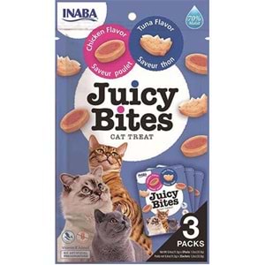 INABA CIAO Tavuklu ve Ton Balıklı Kedi Ödül Maması