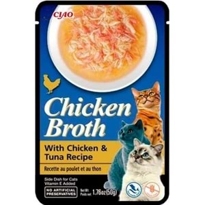 CIAO Tavuk ve Ton Balıklı Kedi Çorbası